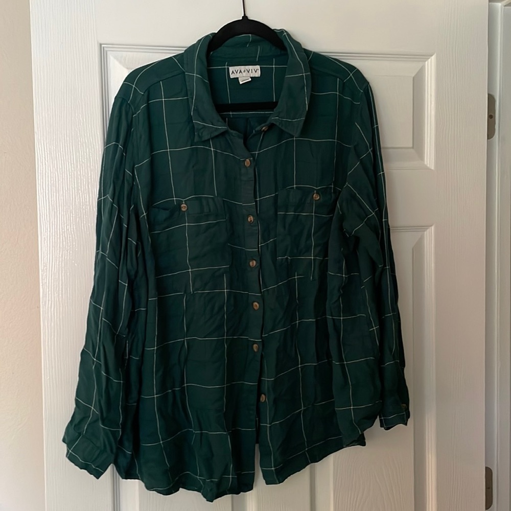 Women’s Flannel Button Down